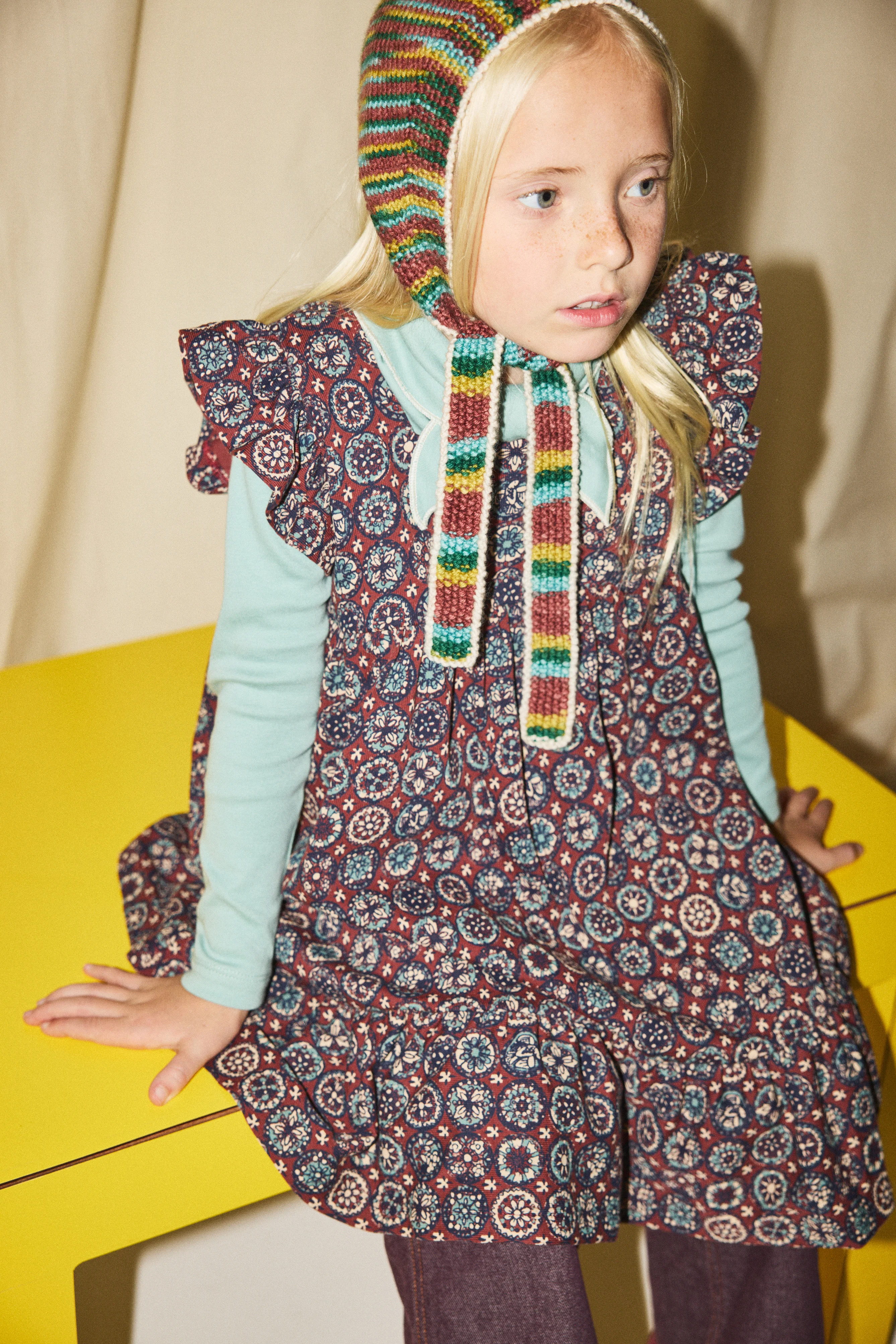 Ruffle Sleeve Dress - Image 5