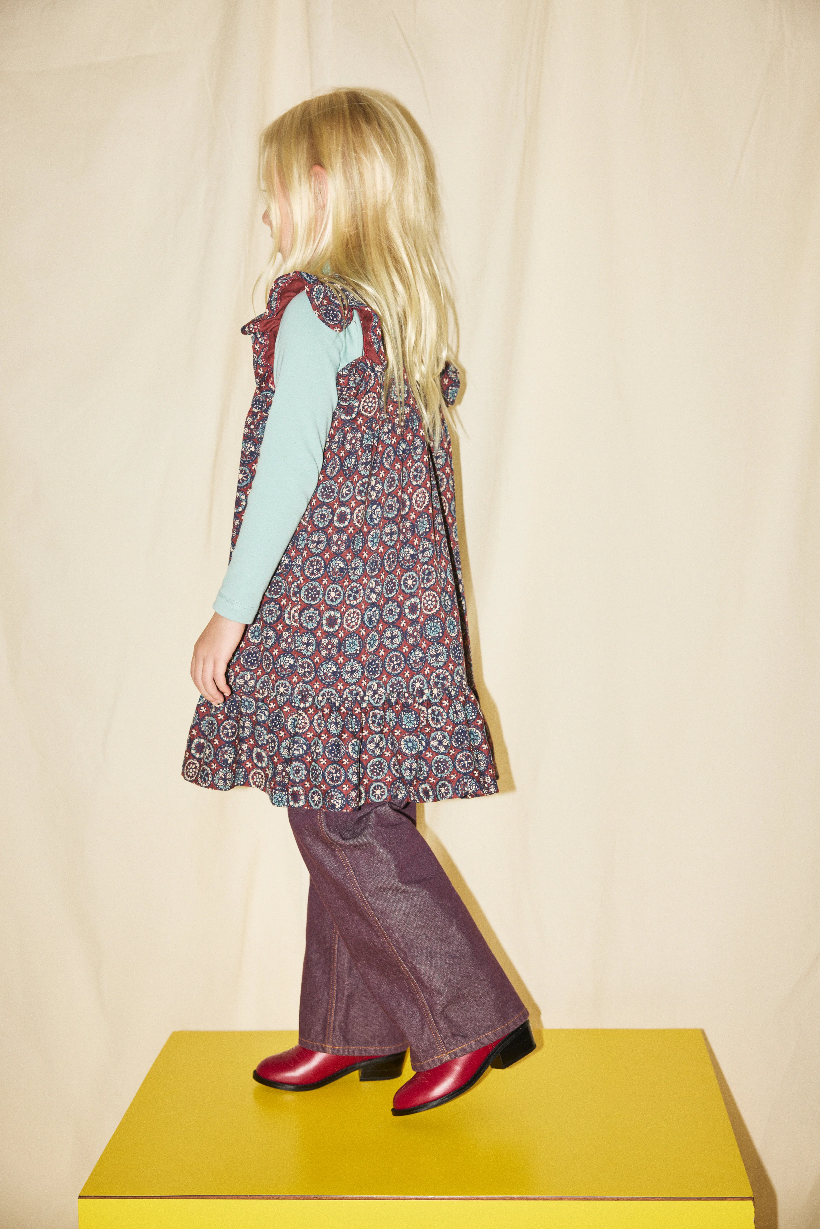 Ruffle Sleeve Dress - Image 6