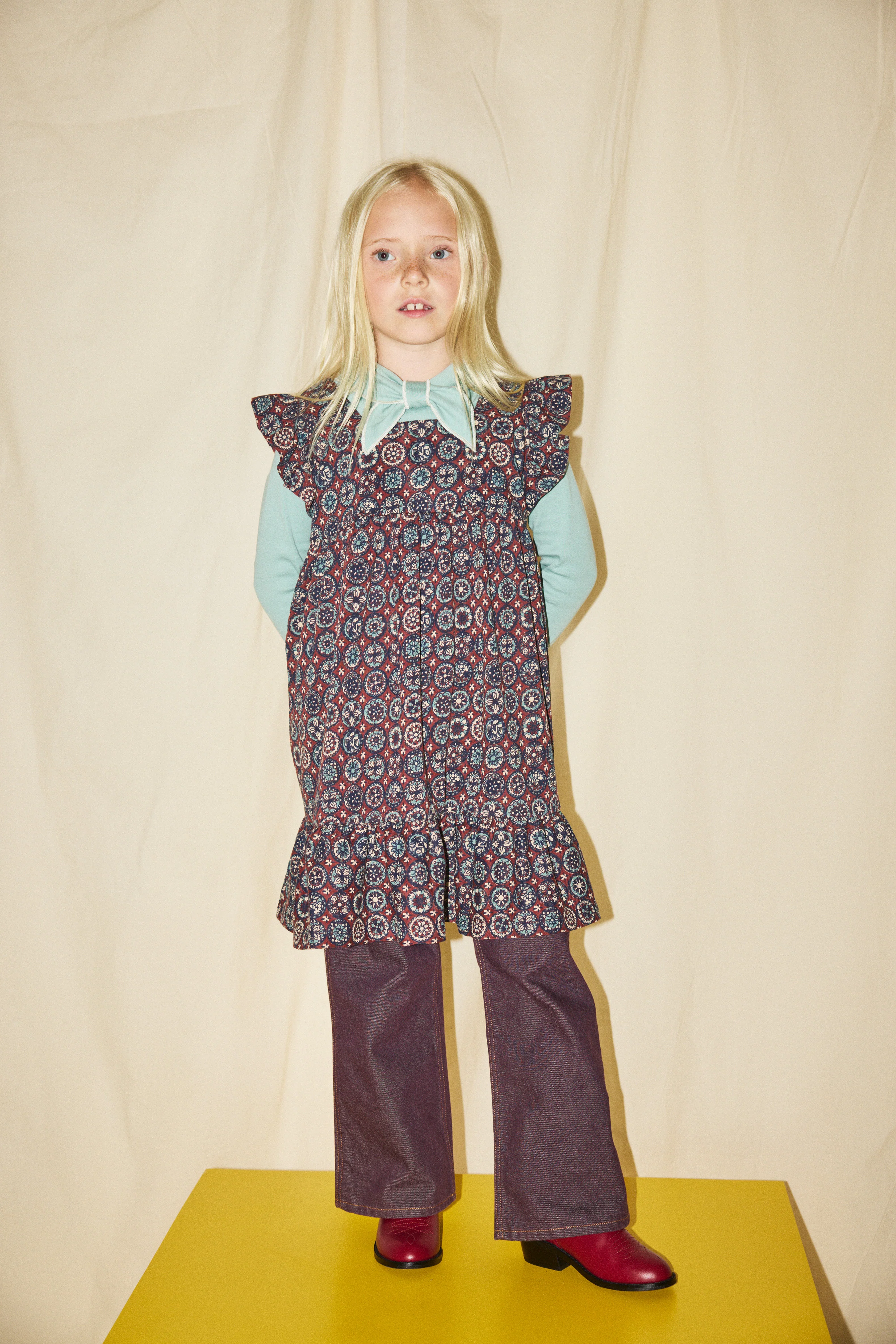 Ruffle Sleeve Dress - Image 8