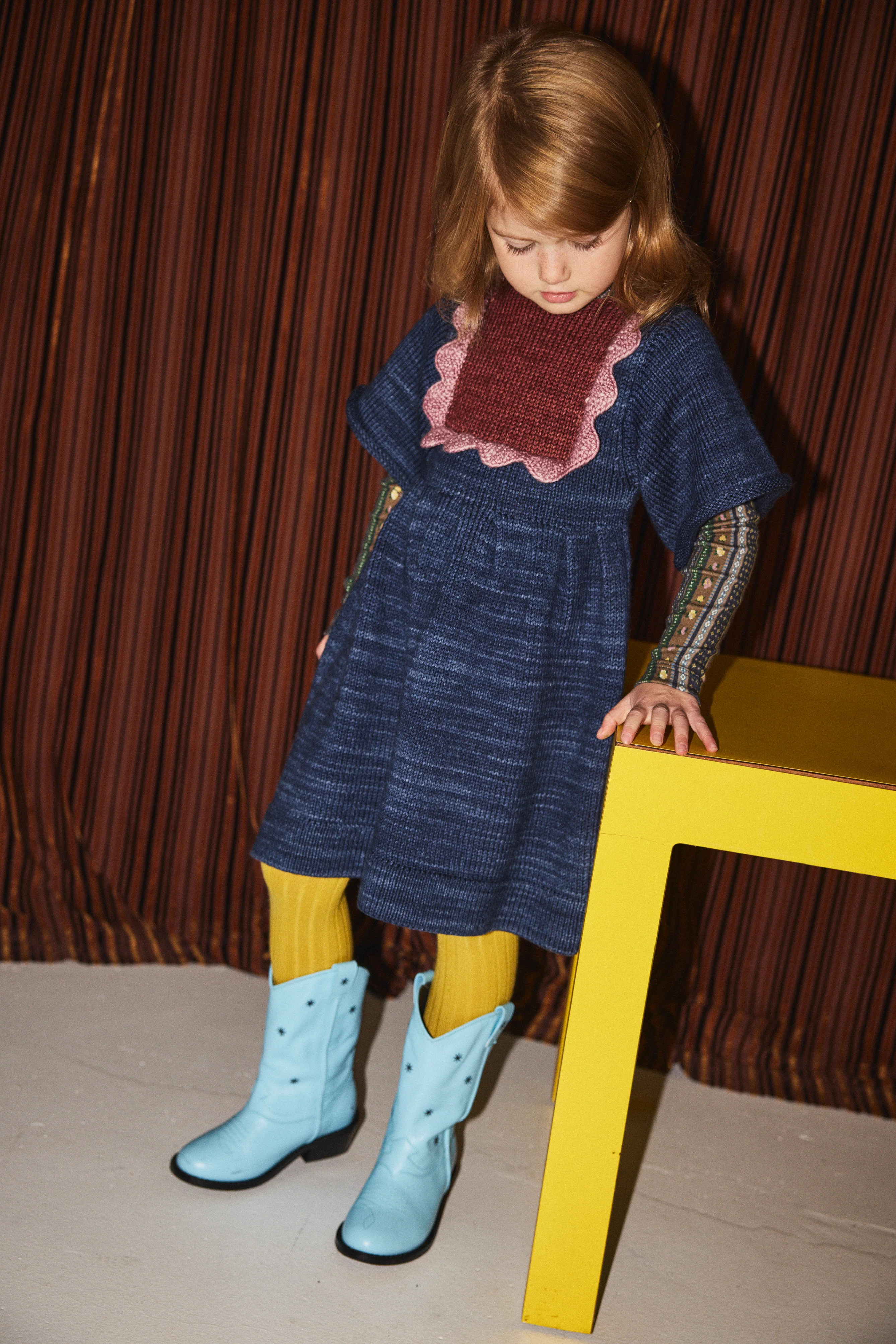 Scallop Bib Dress - Image 2