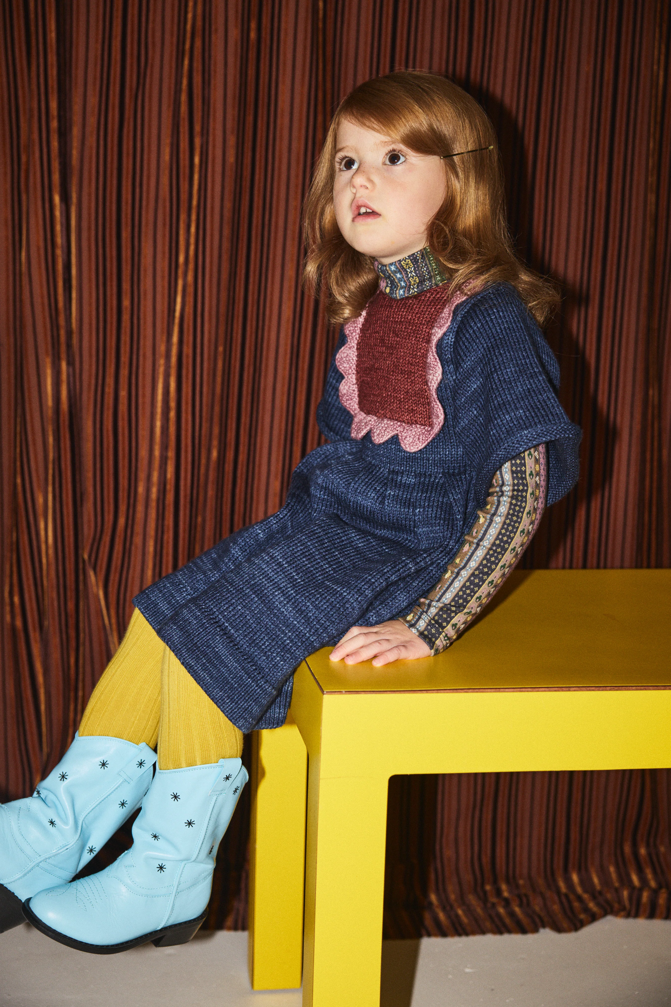 Scallop Bib Dress - Image 4