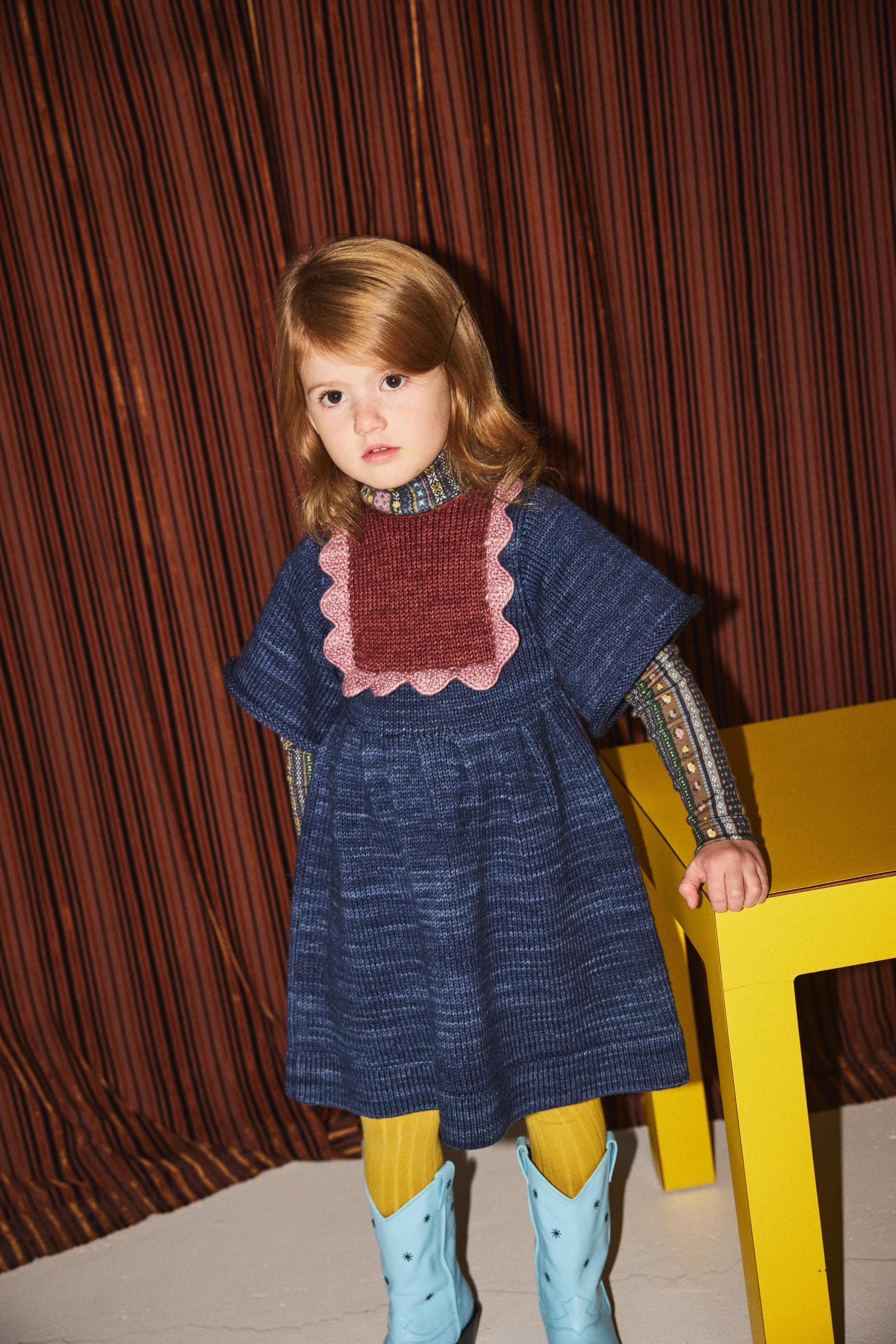 Scallop Bib Dress - Image 5