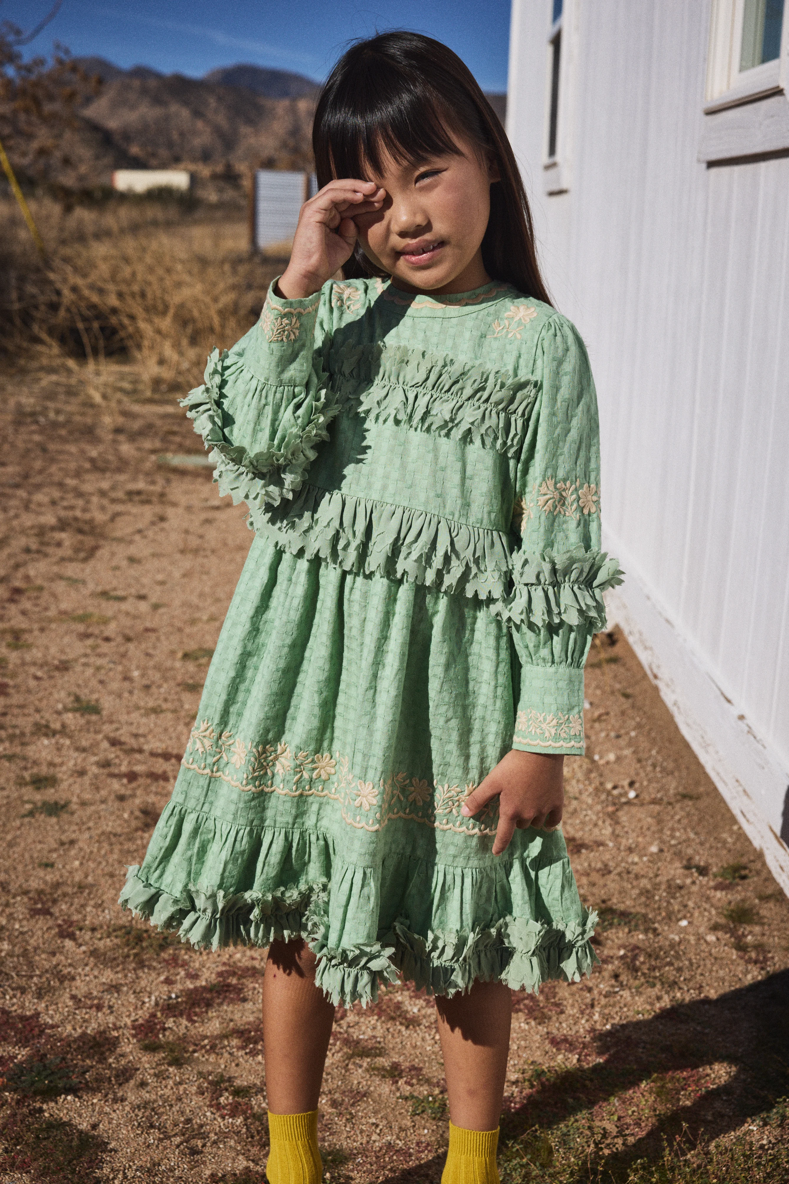 Sonia Ruffle Dress - Image 2