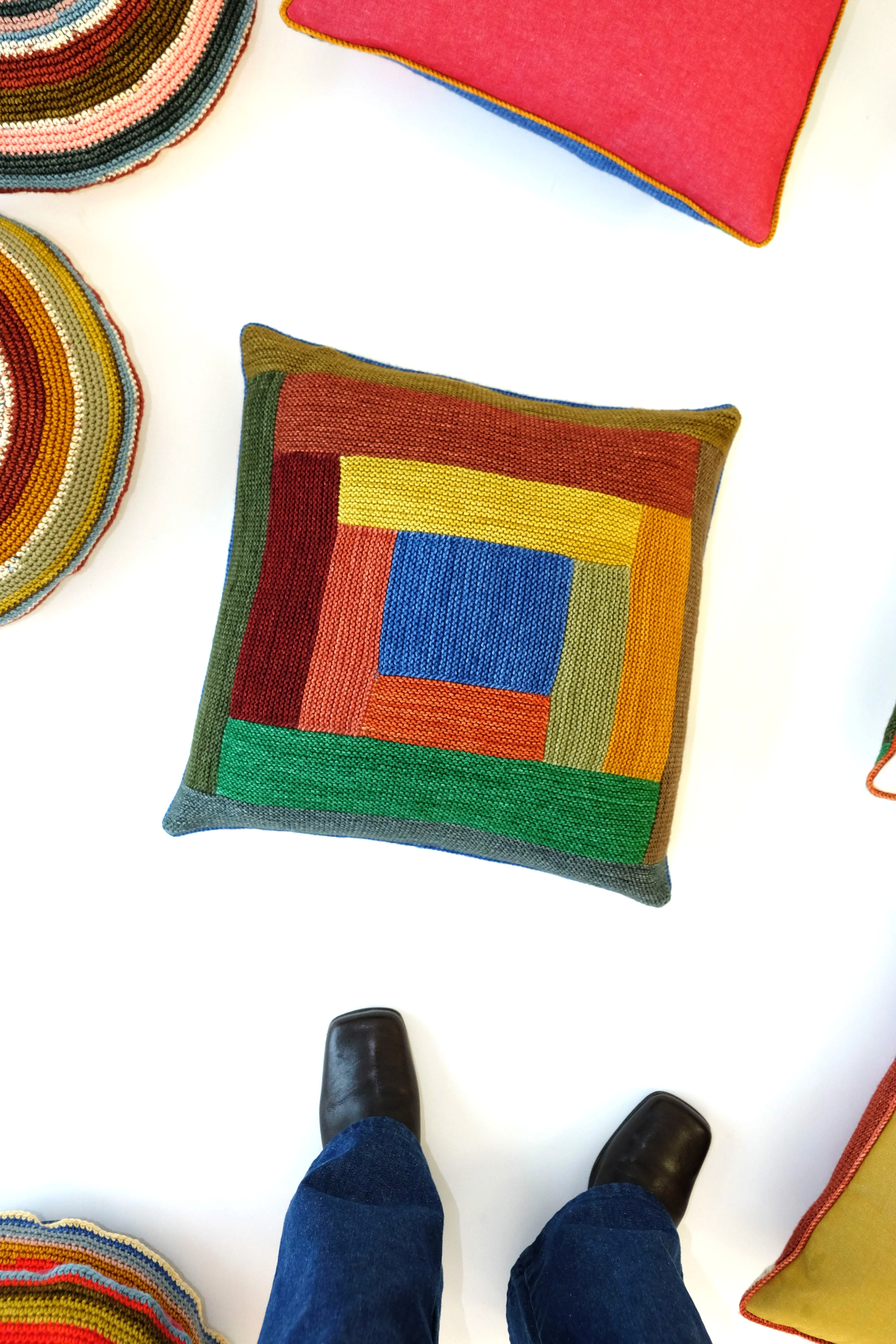Folk Art Pillow - Image 2