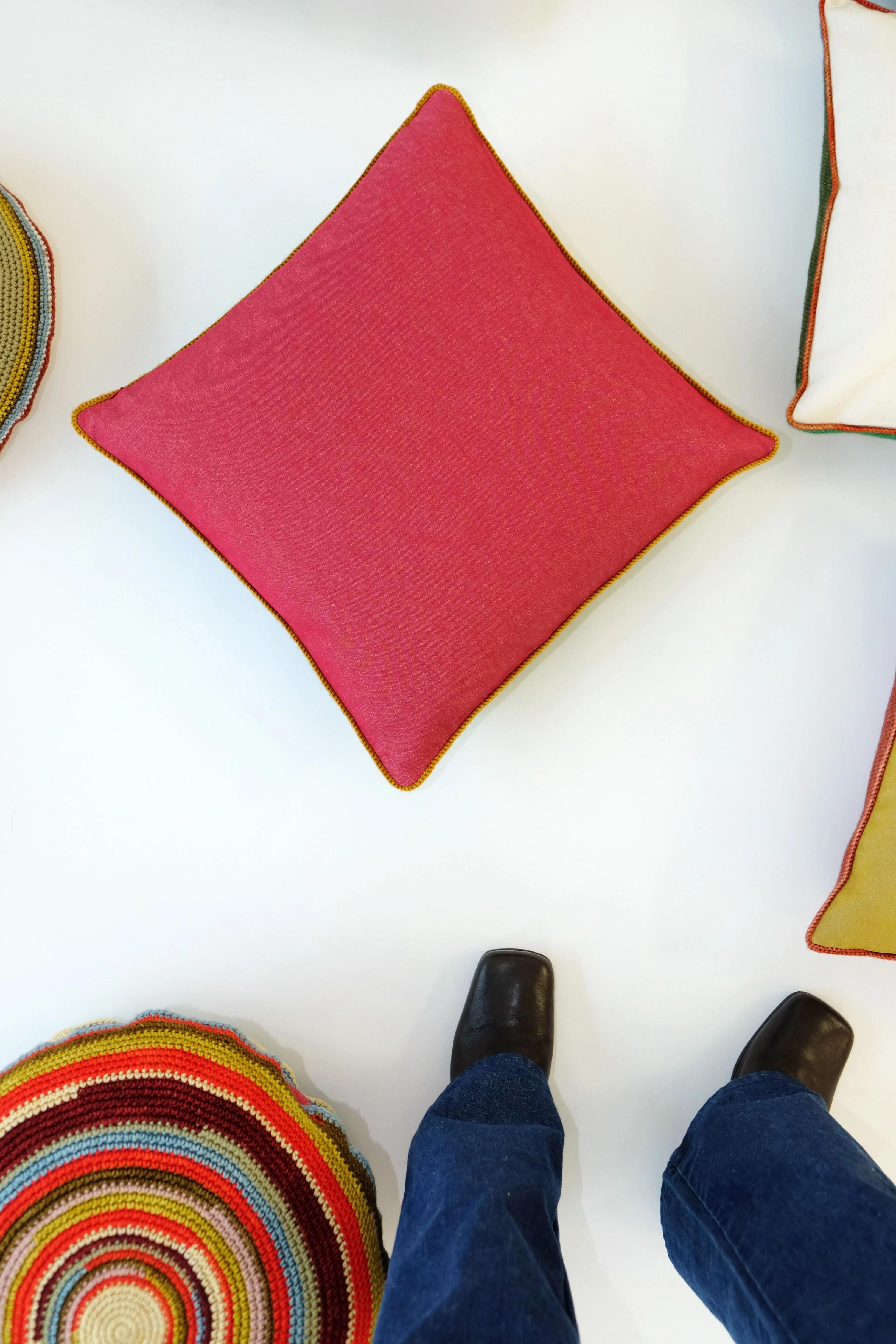 Folk Art Pillow - Image 3